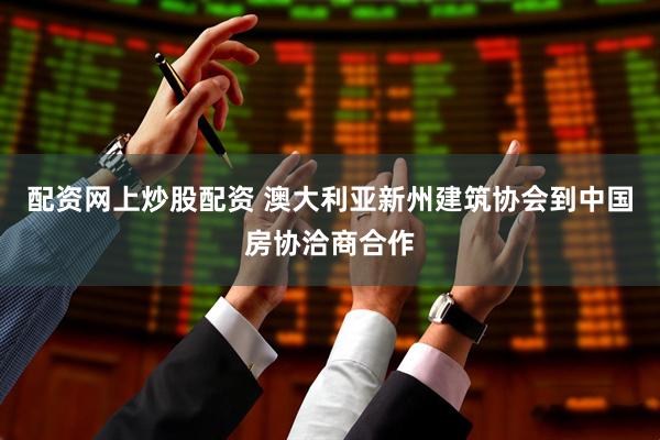 配资网上炒股配资 澳大利亚新州建筑协会到中国房协洽商合作